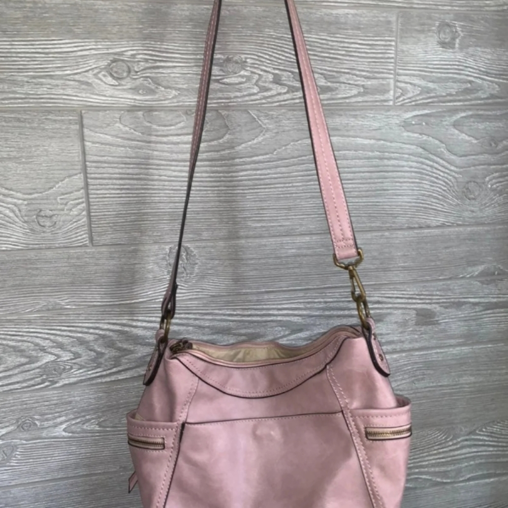 Rosetti Cindy Convertible Pink Handbag View 2